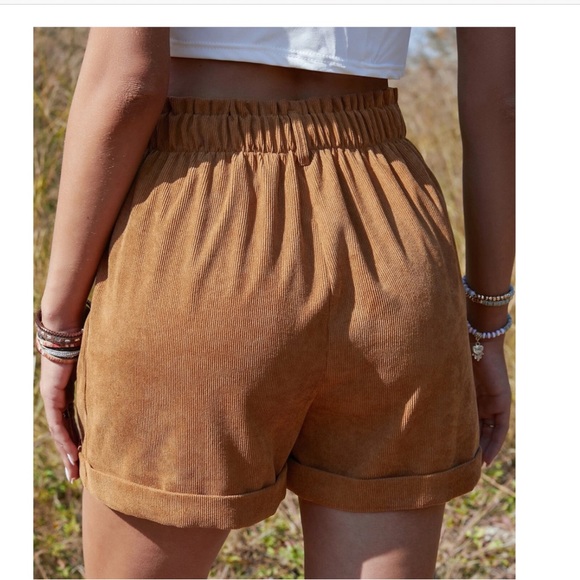 🆕 SHEIN corduroy shorts NWOT - Picture 3 of 13